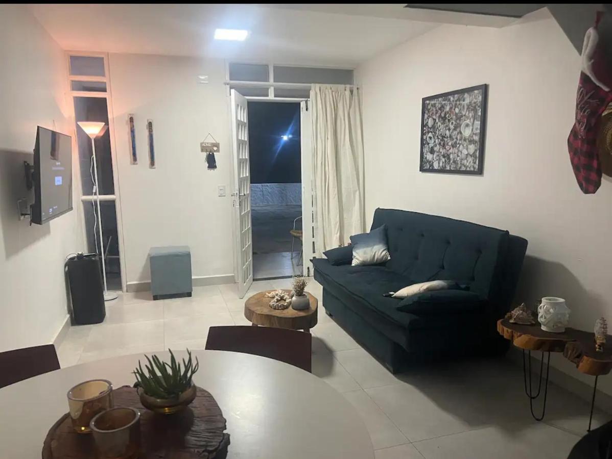 Casa Na Barra De Sao Miguel Com Vista Para O Mar Bagian luar foto