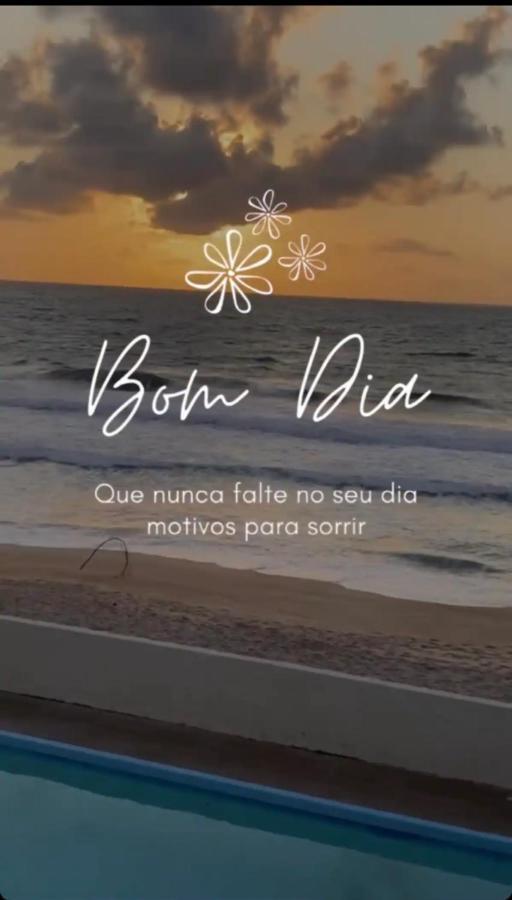 Casa Na Barra De Sao Miguel Com Vista Para O Mar Bagian luar foto